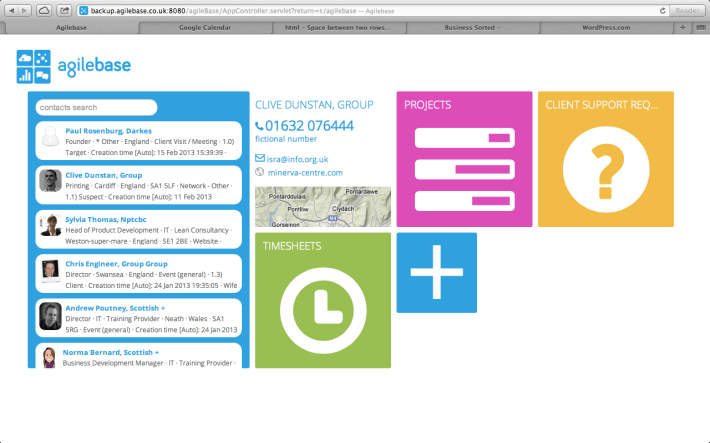 Sneak peek of new Agilebase screenshots – Platform Updates