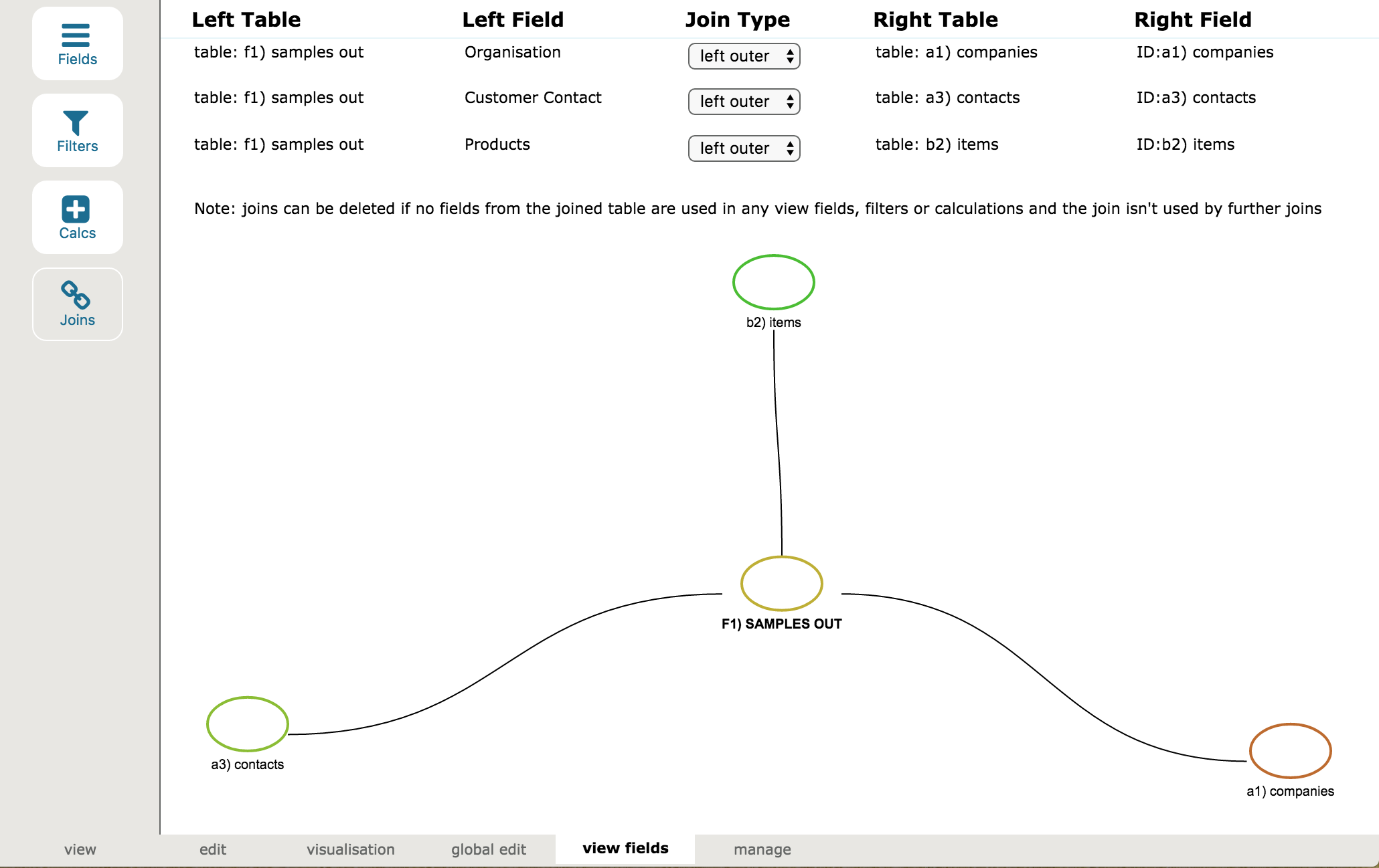 Basic Join Template Beefed up joins – Platform Updates
