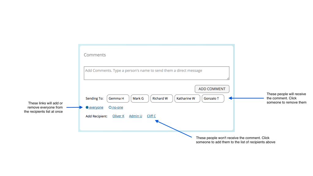 Anatomy of a comment – Platform Updates